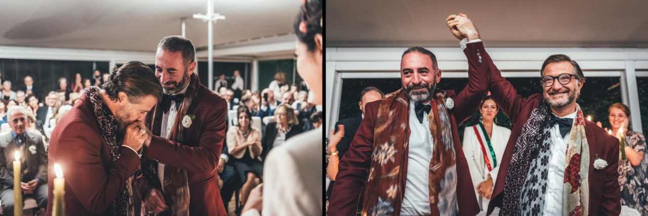 Outstanding Wedding Reportage in Palermo Ceremony in Officine Baronali Tommaso D'Angelo Photographer