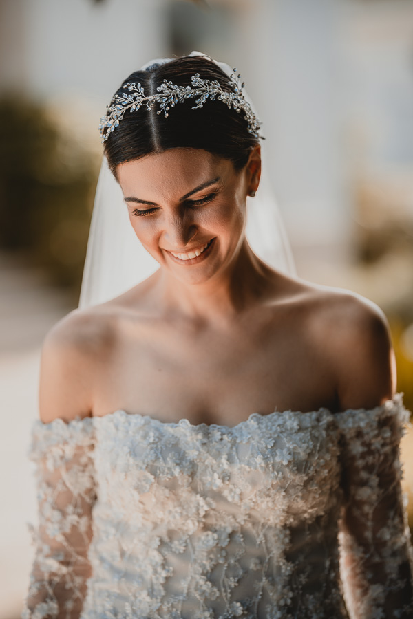 Ritratto sposa sorridente a Marsala