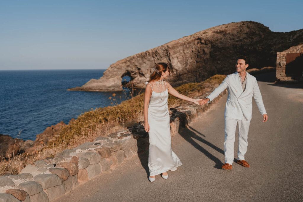 Wedding celebration in Pantelleria, Sicily.