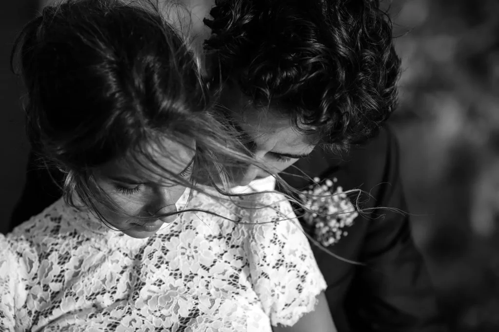 Portrait of a wedding couple in Pantelleria.